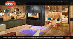 Desktop Screenshot of eberl-wellness.at