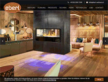 Tablet Screenshot of eberl-wellness.at